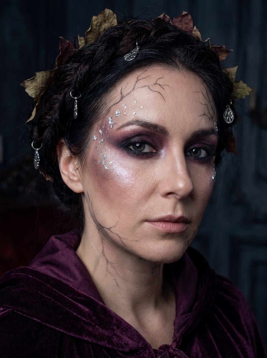 Dark Fairy Makeup - Halloween Make-up